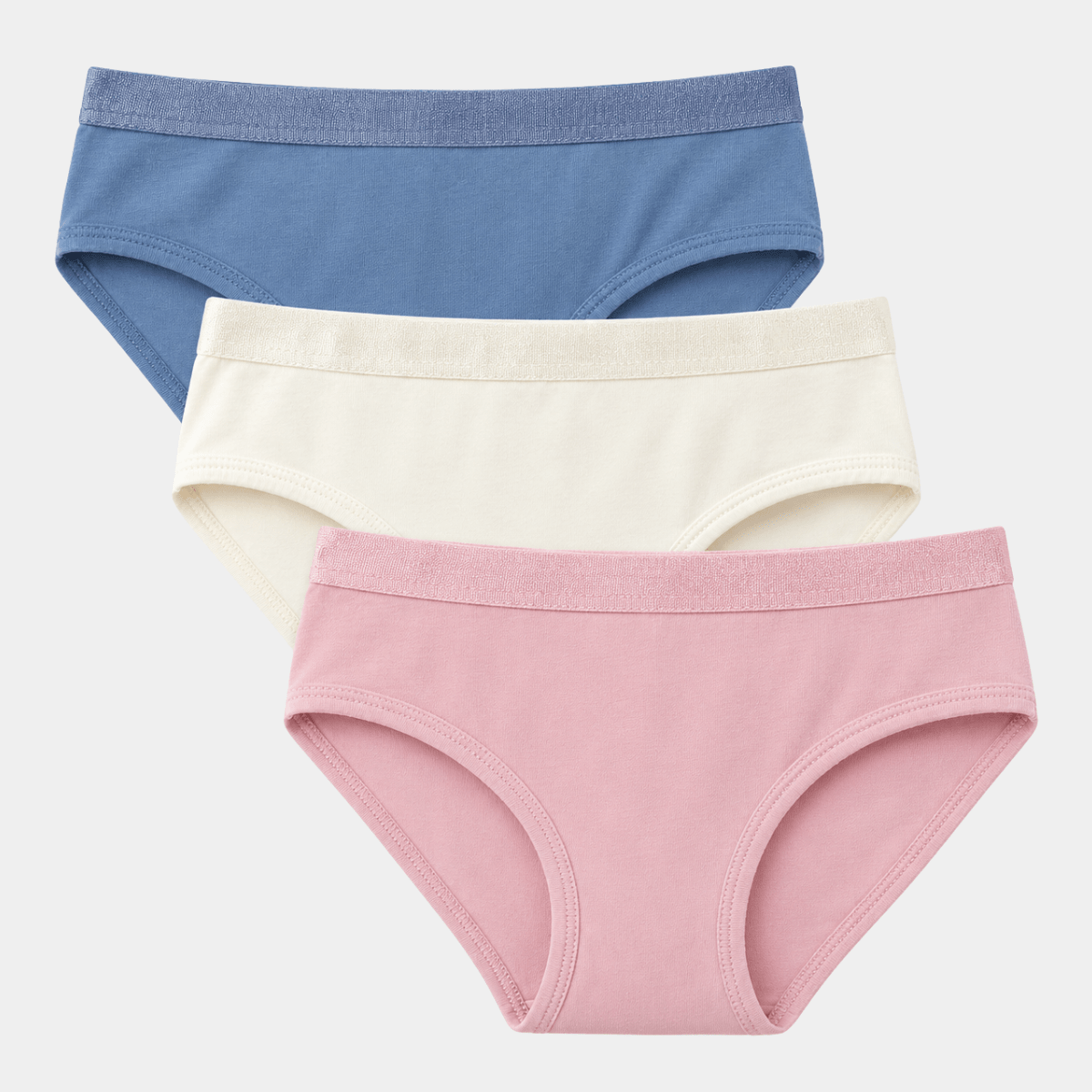 Girls 3pk Organic Cotton Briefs from You Know Who's