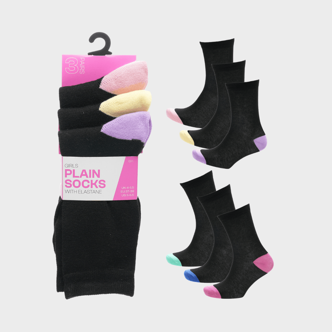 Girls 3pk Socks from You Know Who's