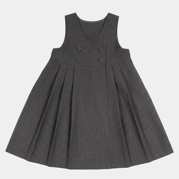 Girls 4 Button Pinafore from You Know Who's