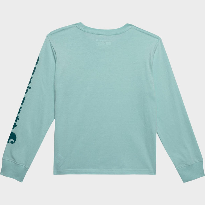 Girls Aqua Long Sleeve Carhartt from You Know Who's