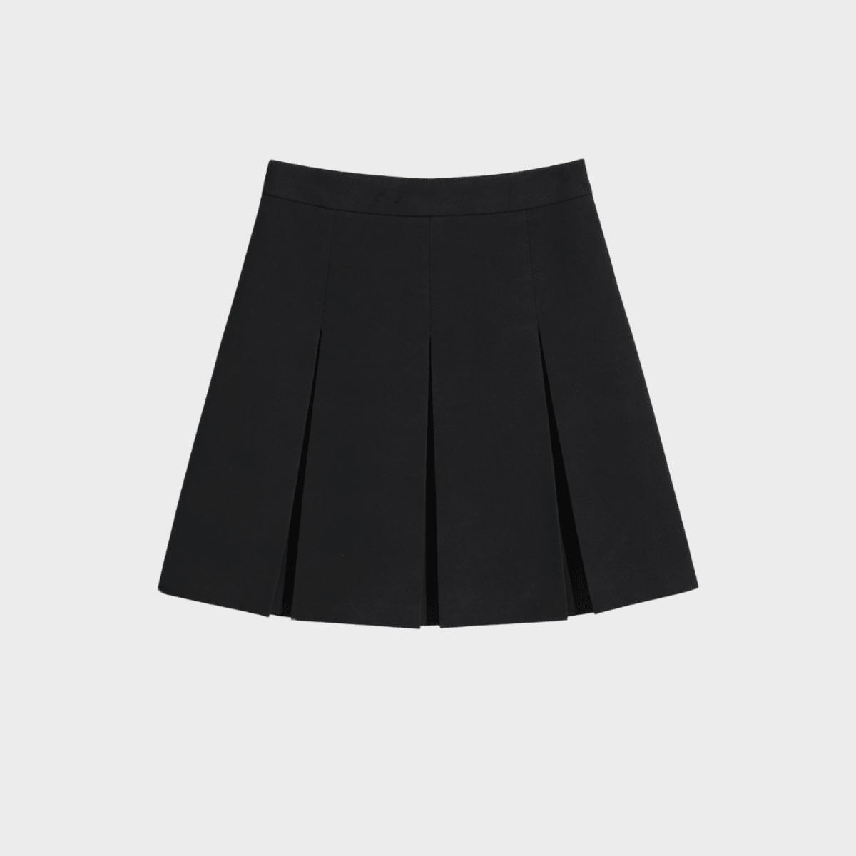 Girls Black Pleated School Skirt from You Know Who's