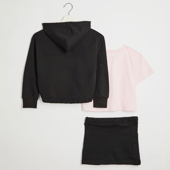 Girls Black Reebok 3pc Set from You Know Who's