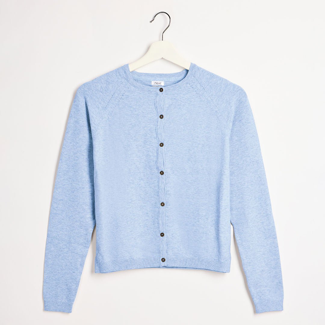 Girls Blue Knitted Cardigan from You Know Who's