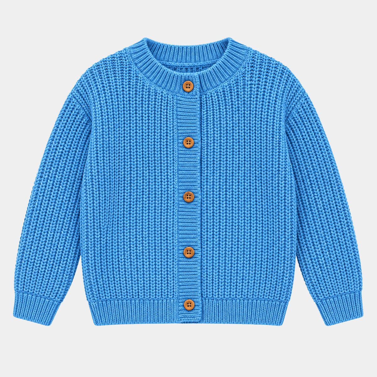 Girls Blue Knitted Cardigan from You Know Who's