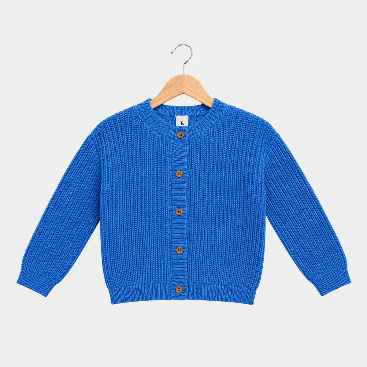 Girls Blue Knitted Cardigan from You Know Who's