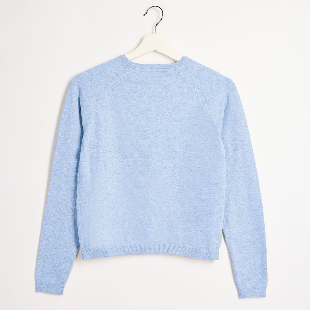 Girls Blue Knitted Cardigan from You Know Who's