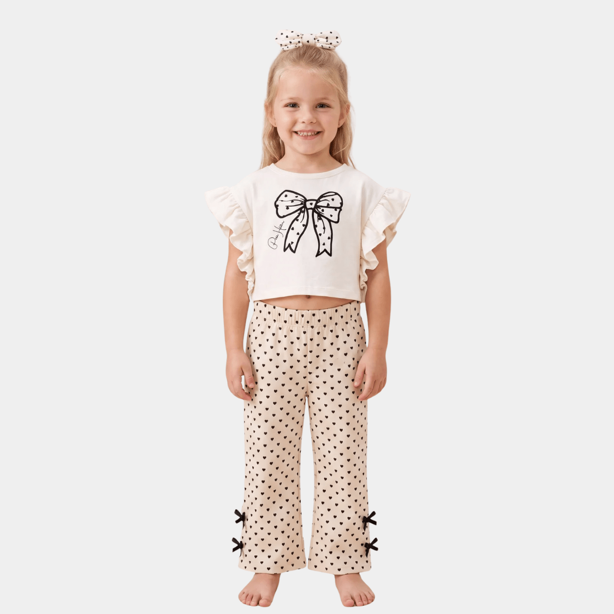 Girls Bow Paris Hilton 3pc Set from You Know Who's