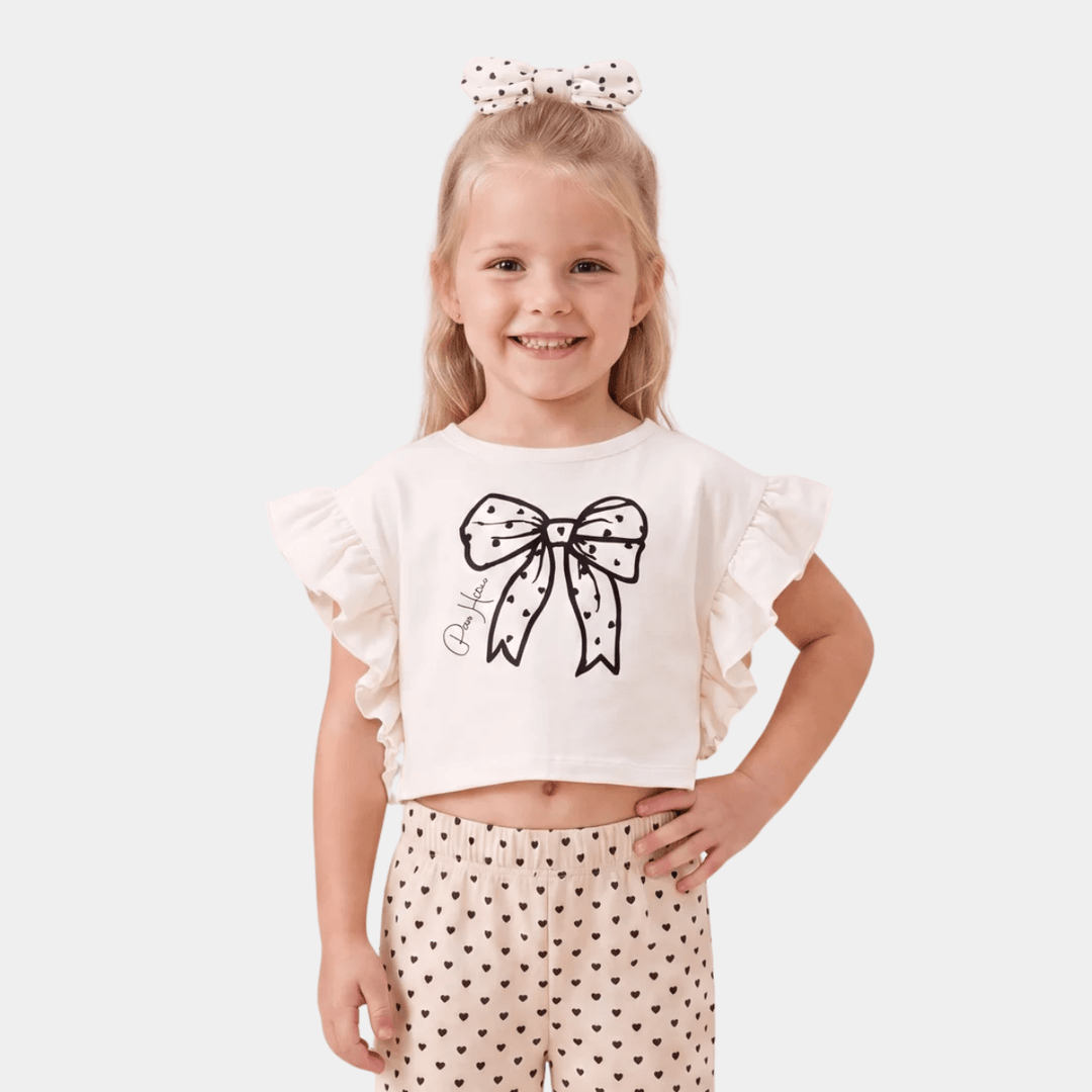 Girls Bow Paris Hilton 3pc Set from You Know Who's