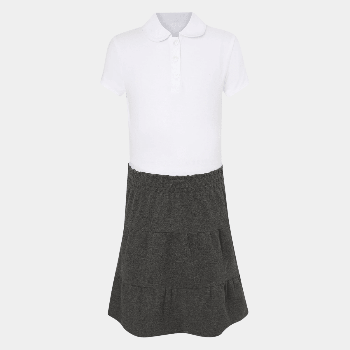 Girls Built In School Polo And Skirt from You Know Who's