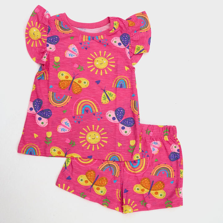 Girls Butterfly Shorty PJs from You Know Who's