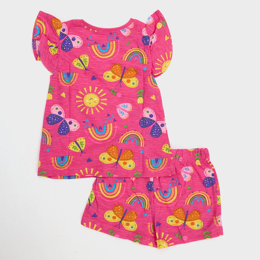 Girls Butterfly Shorty PJs from You Know Who's