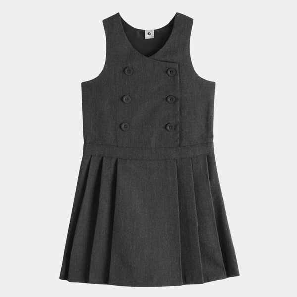 Girls Button School Pinafore from You Know Who's