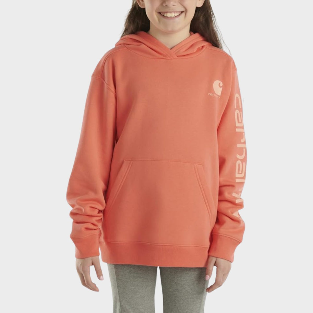 Girls Carhartt Coral Hoodie from You Know Who's