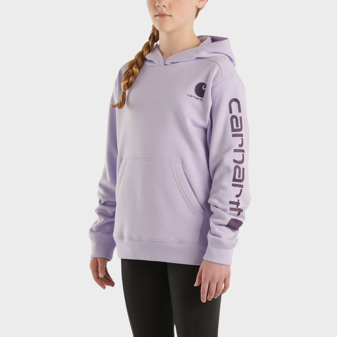 Girls Carhartt Lilac Hoodie from You Know Who's