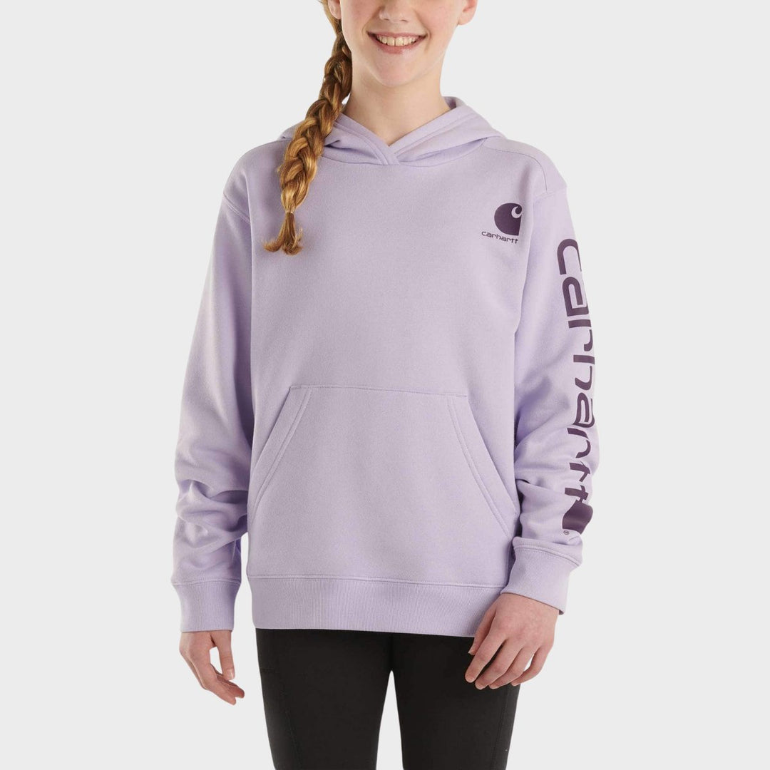 Girls Carhartt Lilac Hoodie from You Know Who's