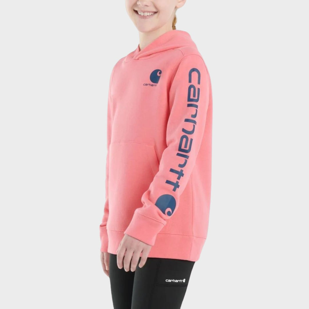 Girls Carhartt Pink Hoodie from You Know Who's