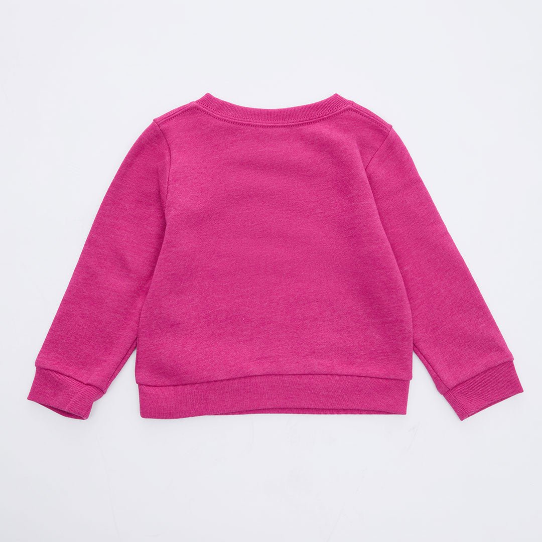 Girls Cerise Embroidered Carhartt Sweater from You Know Who's