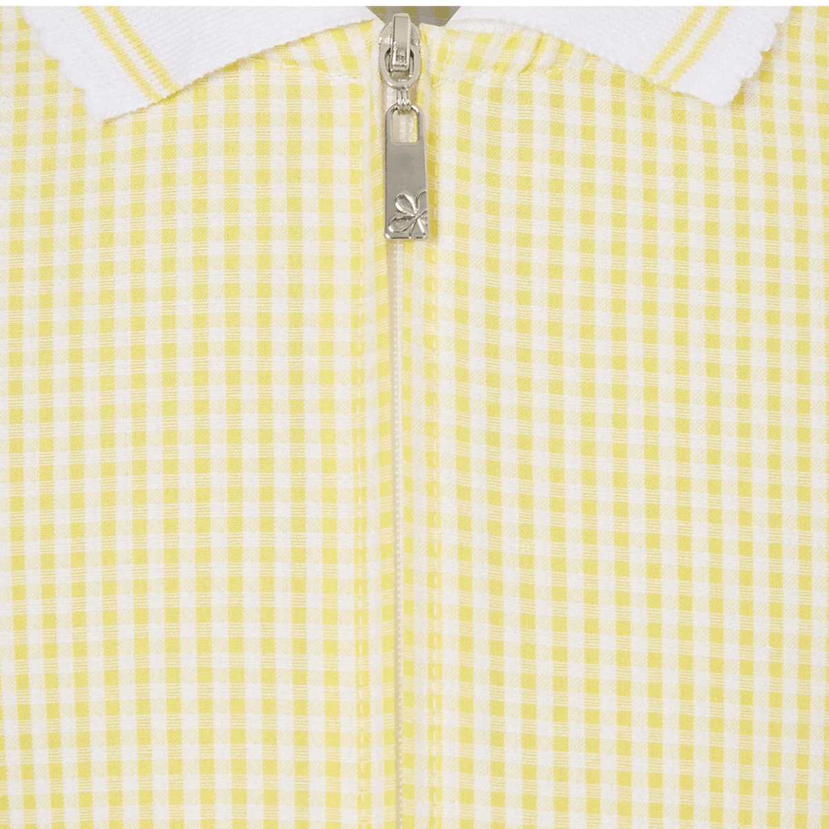 Girls Collar Gingham Zip Up 2pk School Dress from You Know Who's