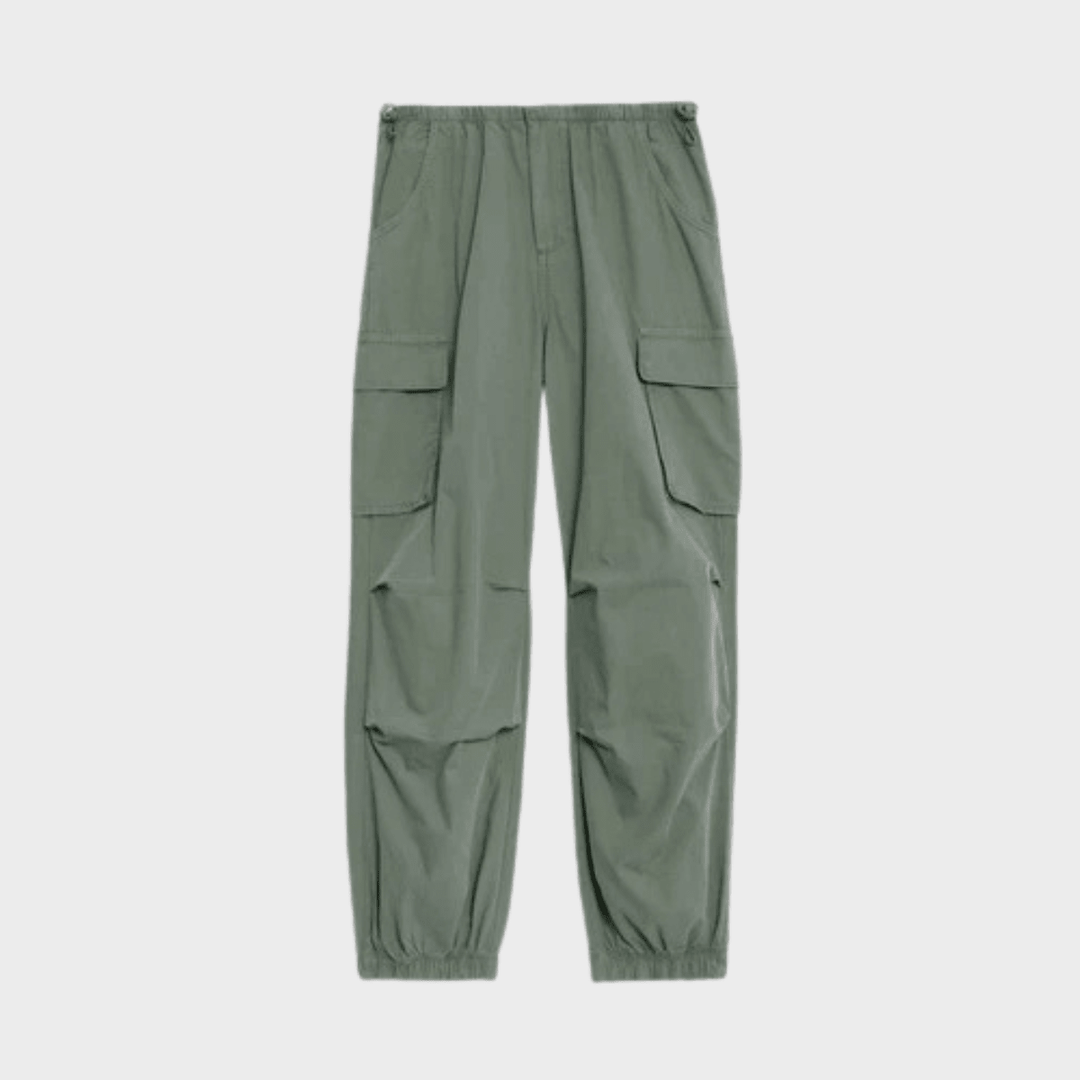 Girls Cotton Khaki Parachute Trouser (6 - 16Y) from You Know Who's