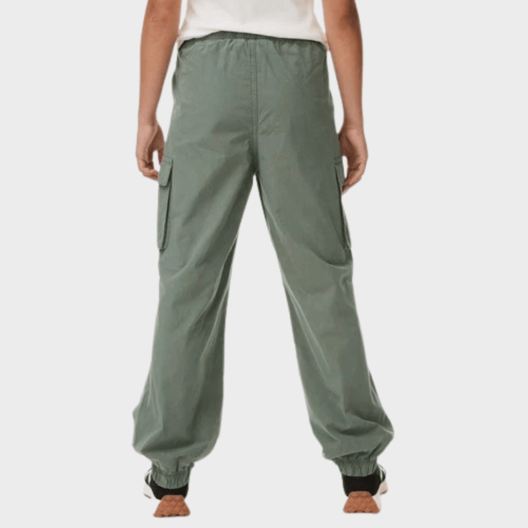 Girls Cotton Khaki Parachute Trouser (6 - 16Y) from You Know Who's