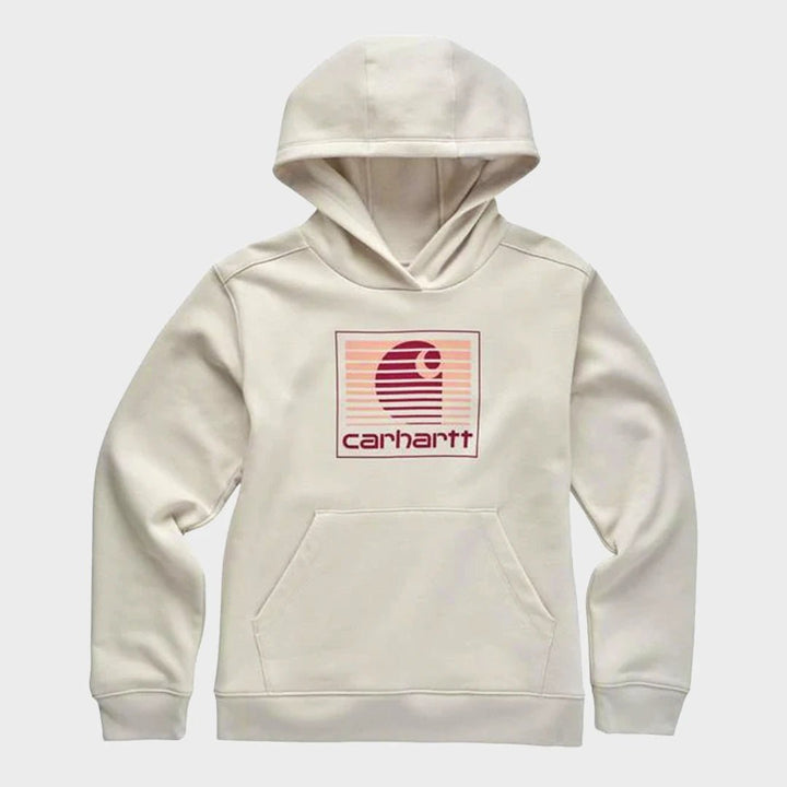 Girls Cream Multi Carhartt Hoodie from You Know Who's