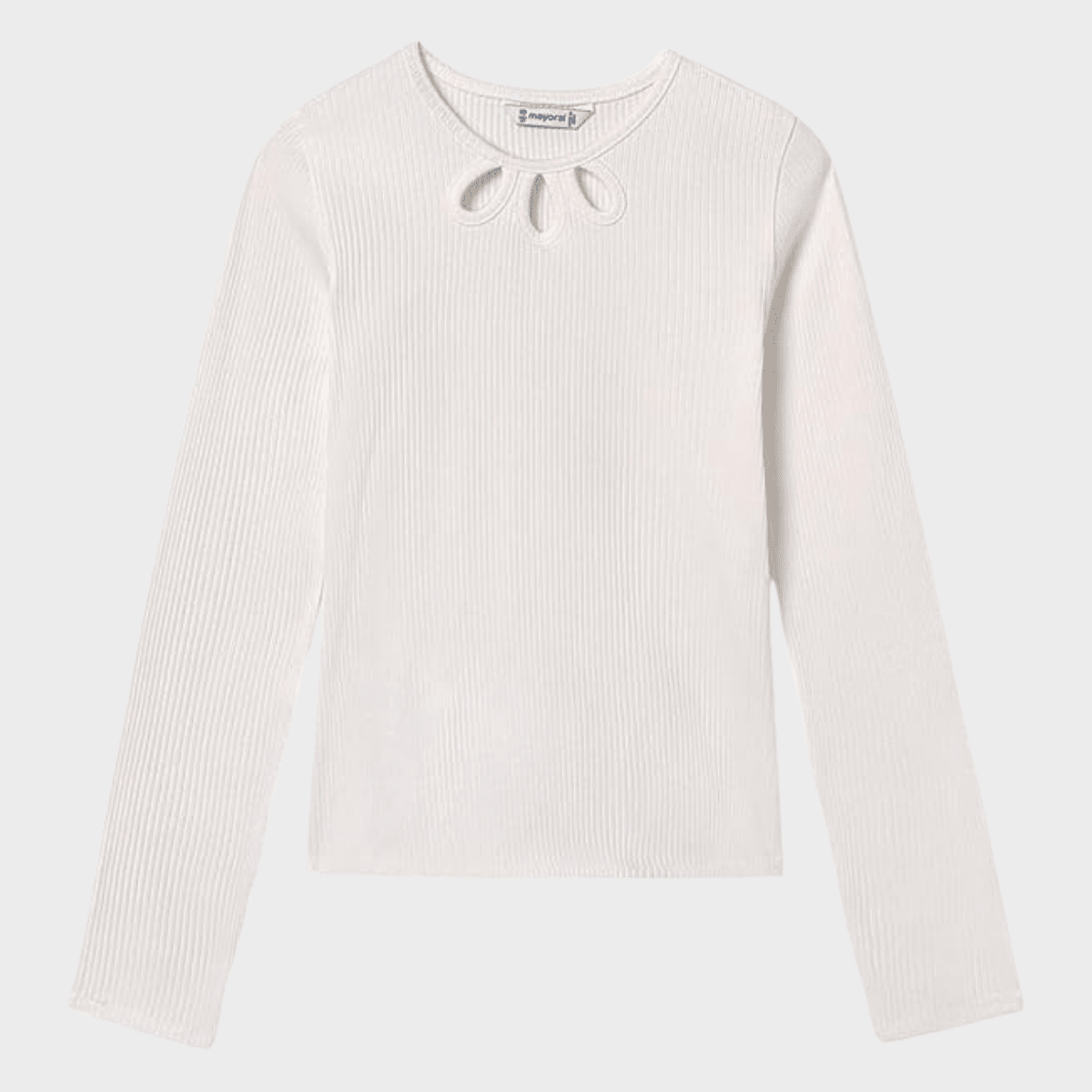 Girls Cut Out Ribbed Top (8 - 14Y) from You Know Who's