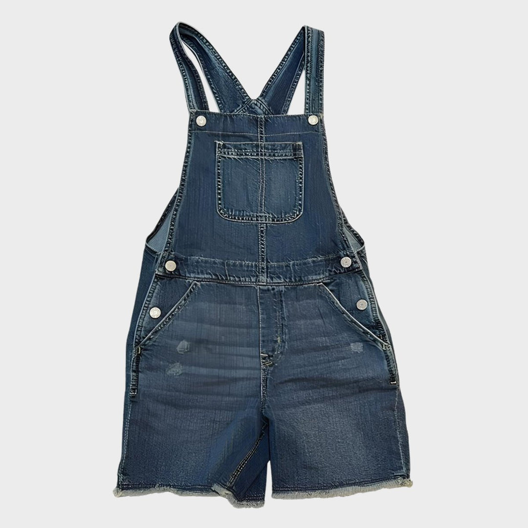 Girls Denim Dungarees from You Know Who's