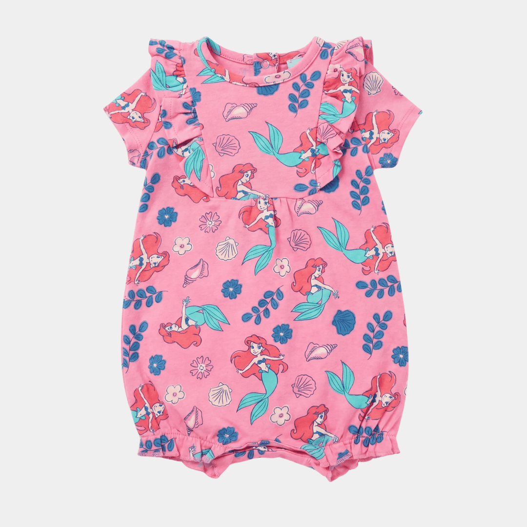 Girls Disney Mermaid 2pk Romper from You Know Who's