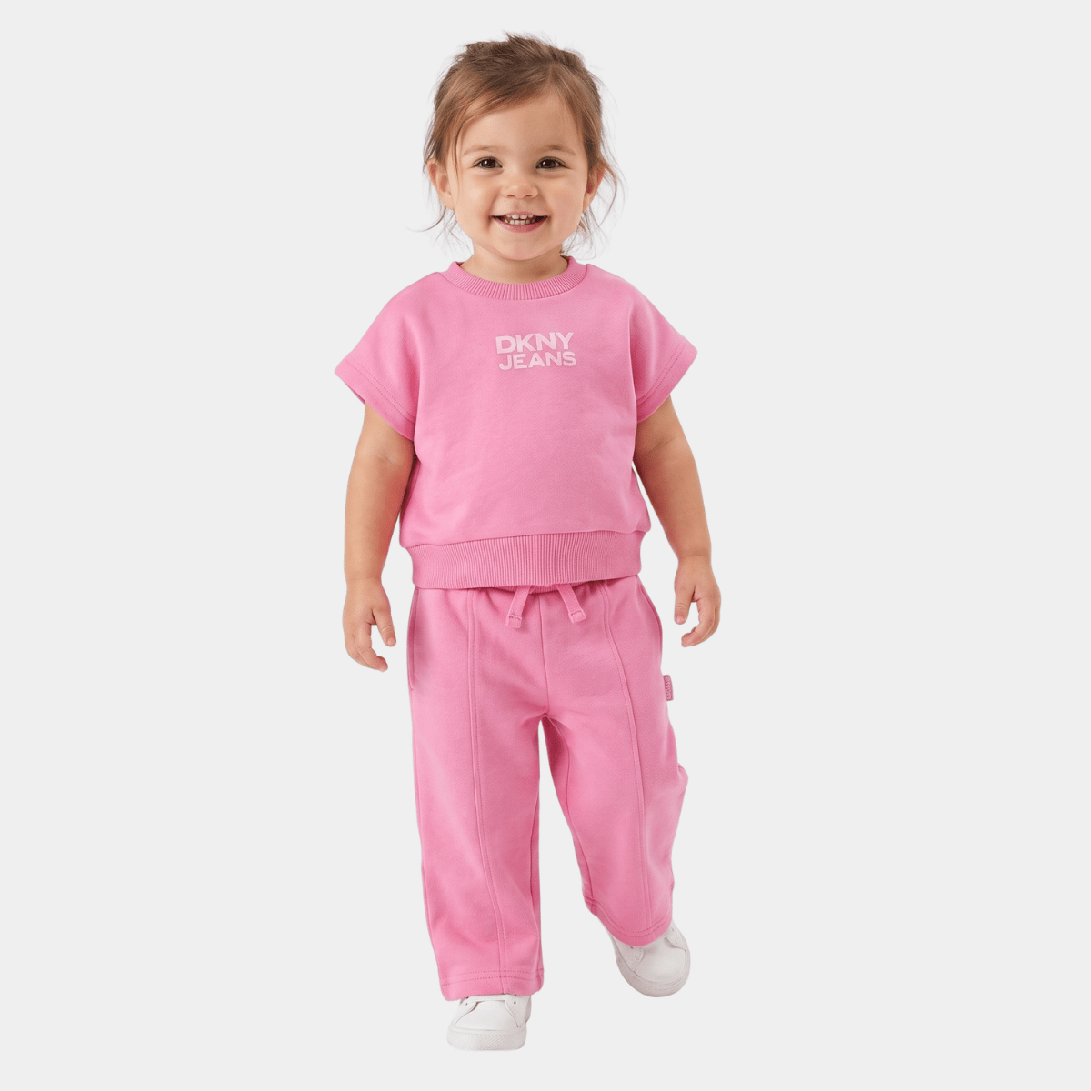 Girls DKNY Wide Leg Jogger Set. (12M-7Y) from You Know Who's