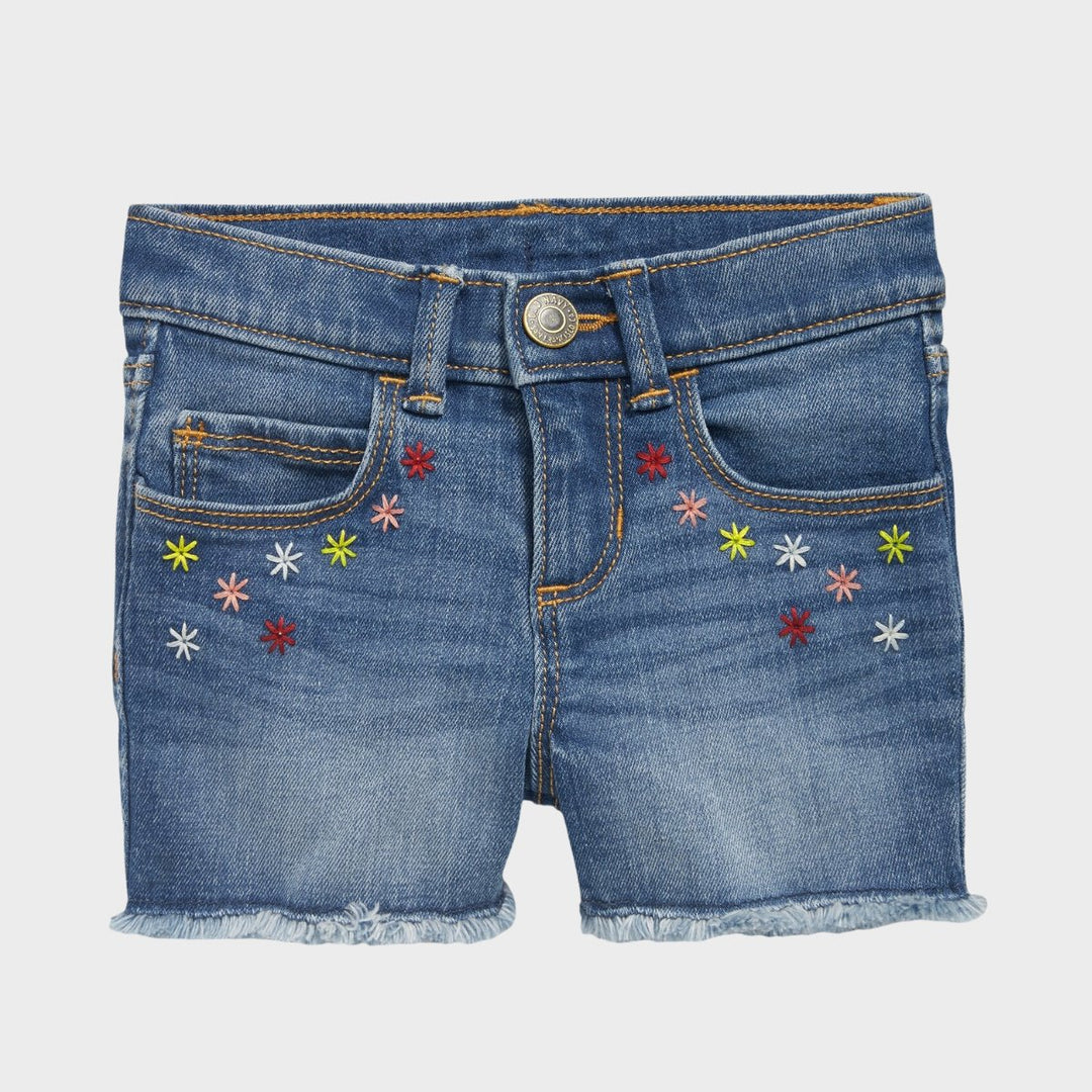 Girls Embroidered Denim Shorts from You Know Who's