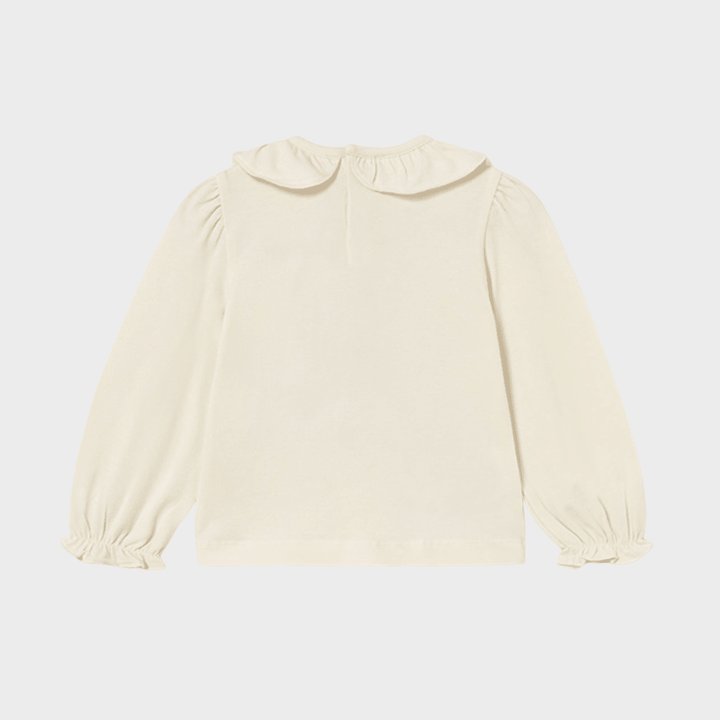 Girls Frill Neck Printed Top (6M - 4Y) KITO2633 from You Know Who's