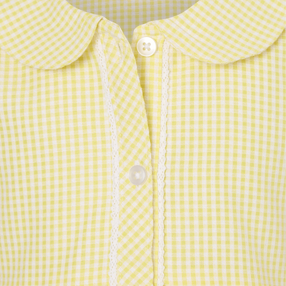 Girls Gingham Button 2pk School Dress from You Know Who's