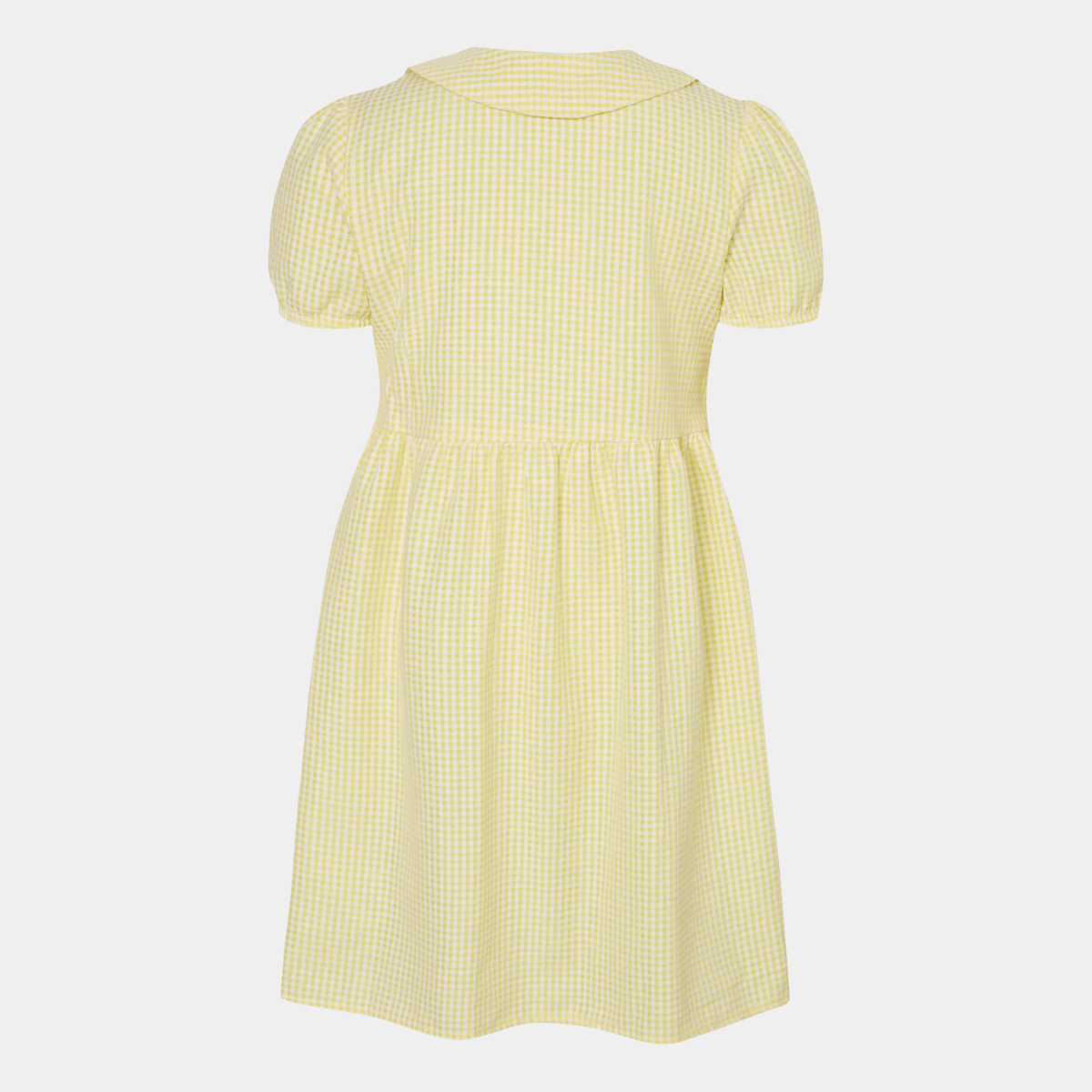 Girls Gingham Button 2pk School Dress from You Know Who's