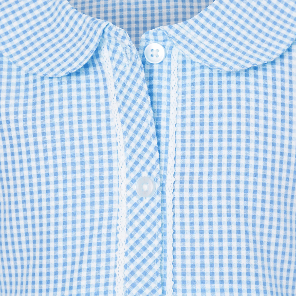 Girls Gingham Button 2pk School Dress from You Know Who's