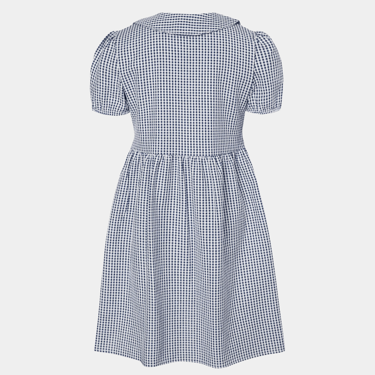 Girls Gingham Button 2pk School Dress from You Know Who's