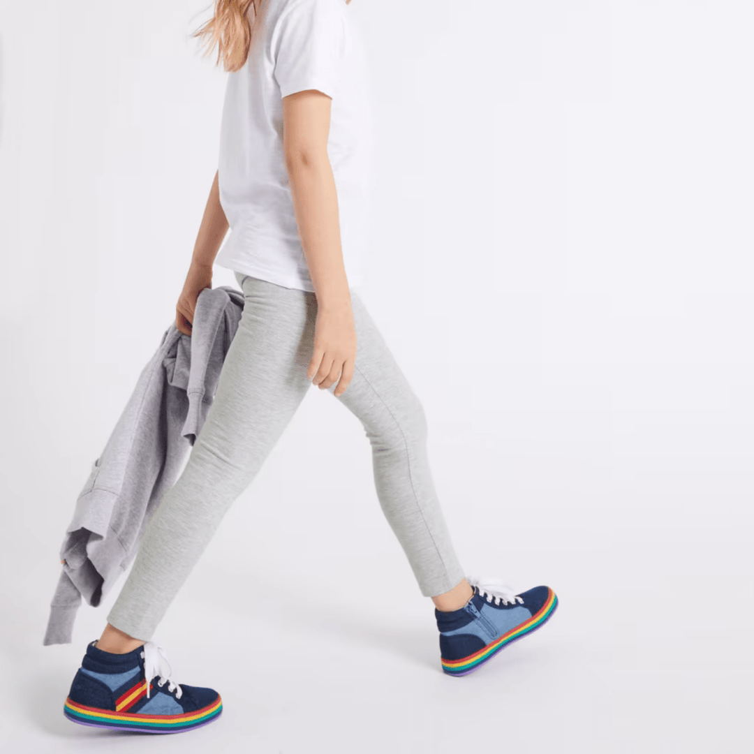 Girls Grey Leggings (6 - 10Y) from You Know Who's