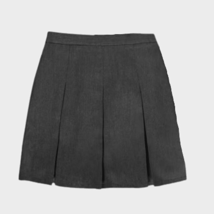 Girls Grey School Skirt from You Know Who's