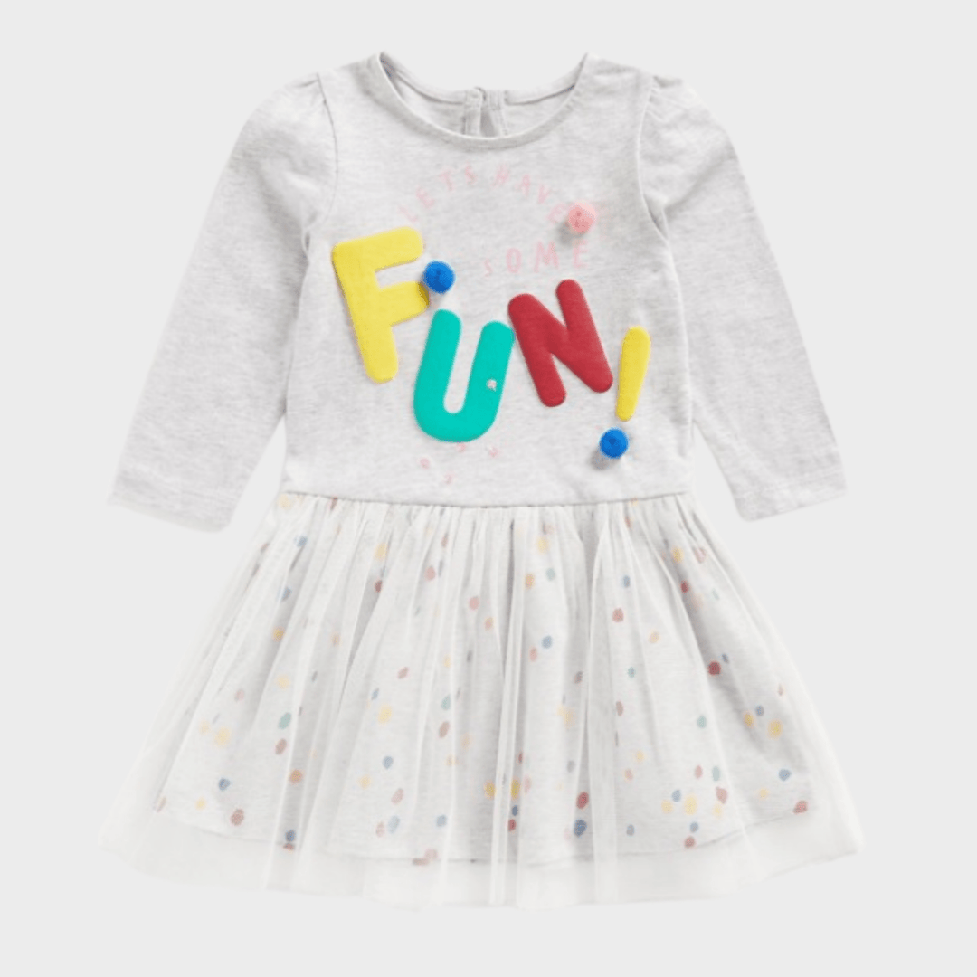 Girls Have Some Fun Long Sleeve Dress from You Know Who's