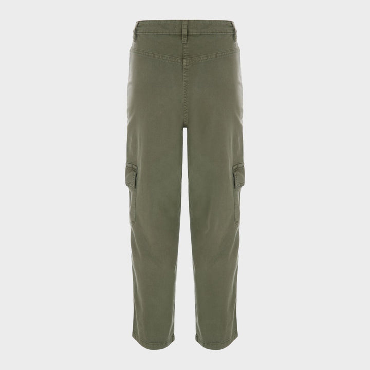 Girls Khaki Cargo Pants from You Know Who's
