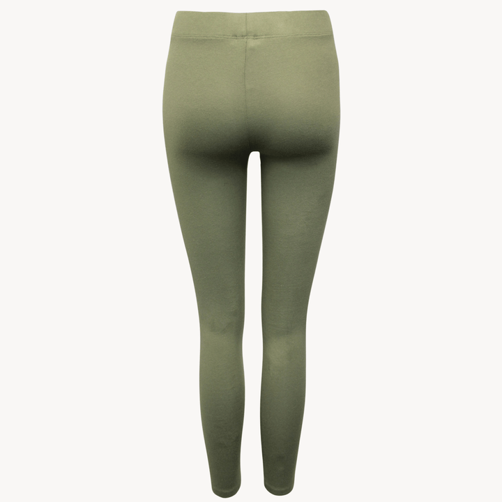 Girls Khaki Leggings from You Know Who's