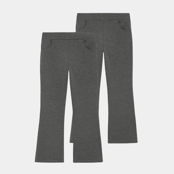 Girls Kick Flare 2pk School Trouser from You Know Who's