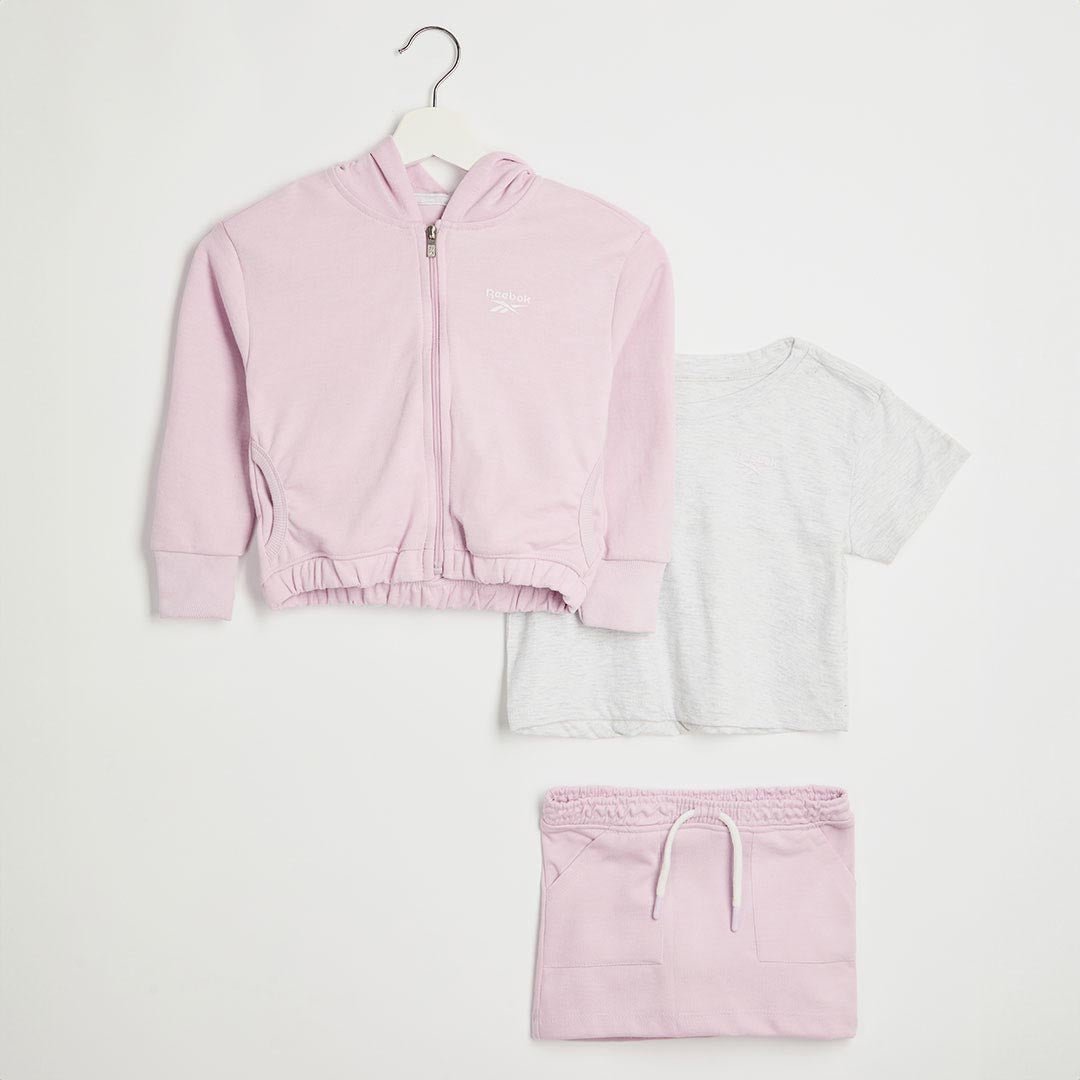 Girls Lavender Reebok 3pc Set from You Know Who's