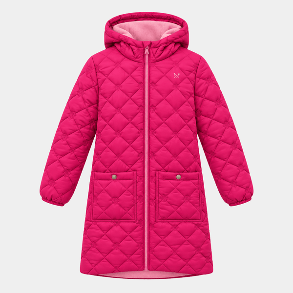 Girls Lightweight Crew Puffa Coat from You Know Who's