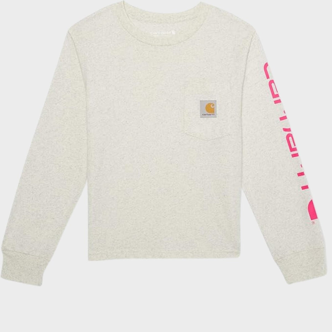 Girls Oatmeal Long Sleeve Carhartt from You Know Who's