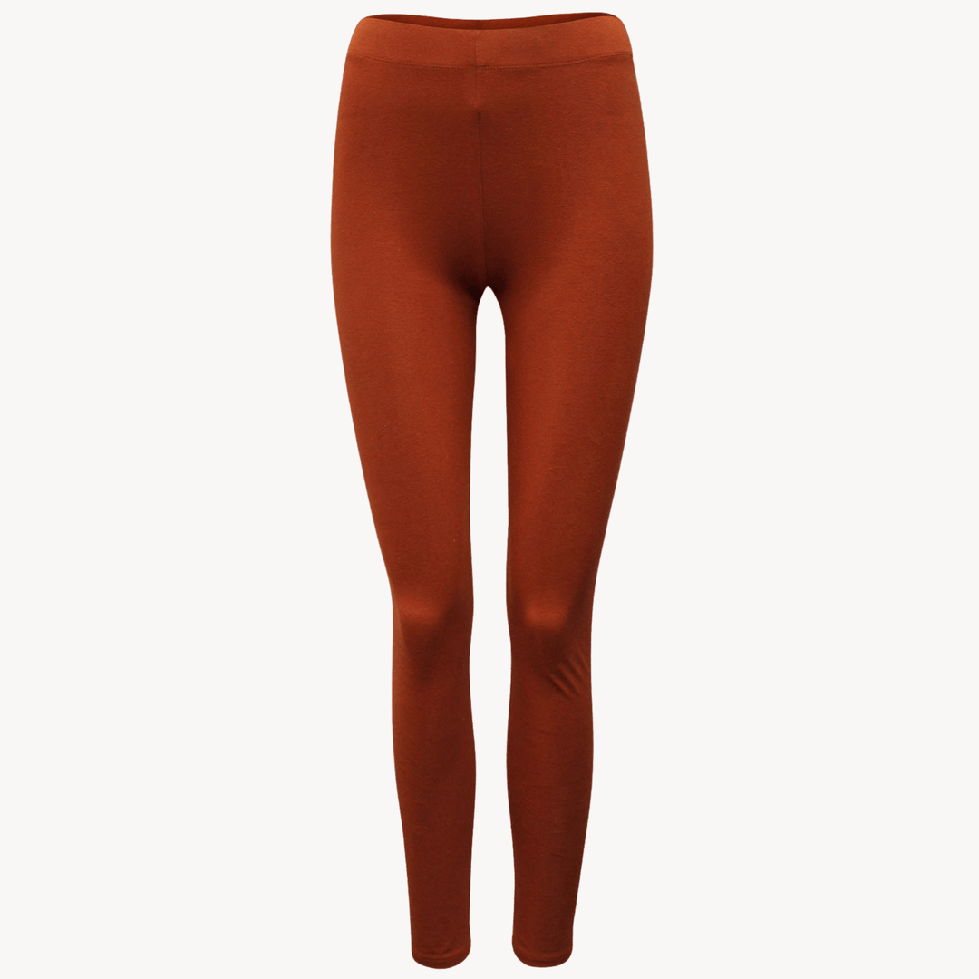 Girls Orange Leggings (6 - 10Y) from You Know Who's