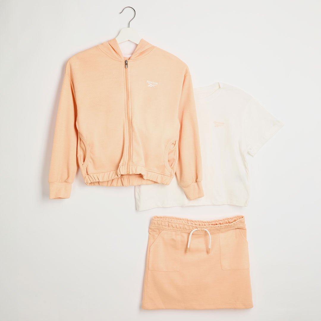 Girls Peach Reebok 3pc Set from You Know Who's