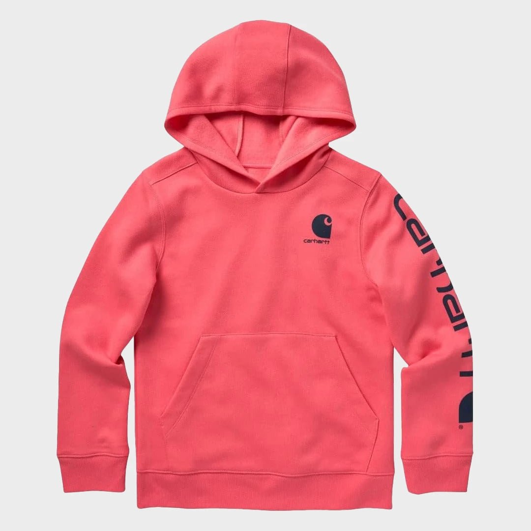 Girls Pink Carhartt Hoodie from You Know Who's