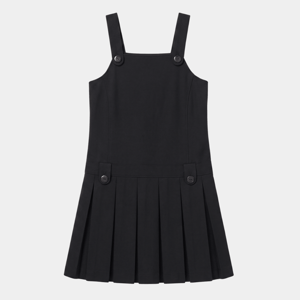 Girls Pleat 2 Button Pinafore from You Know Who's