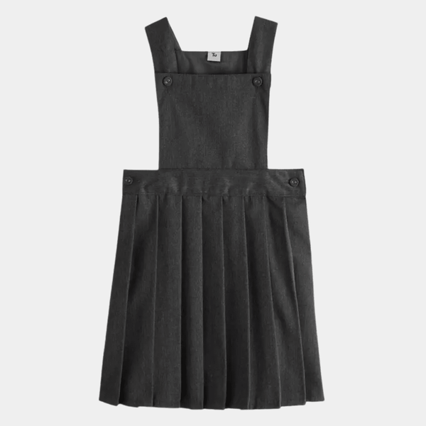 Girls Pleated 2 Button Pinafore from You Know Who's