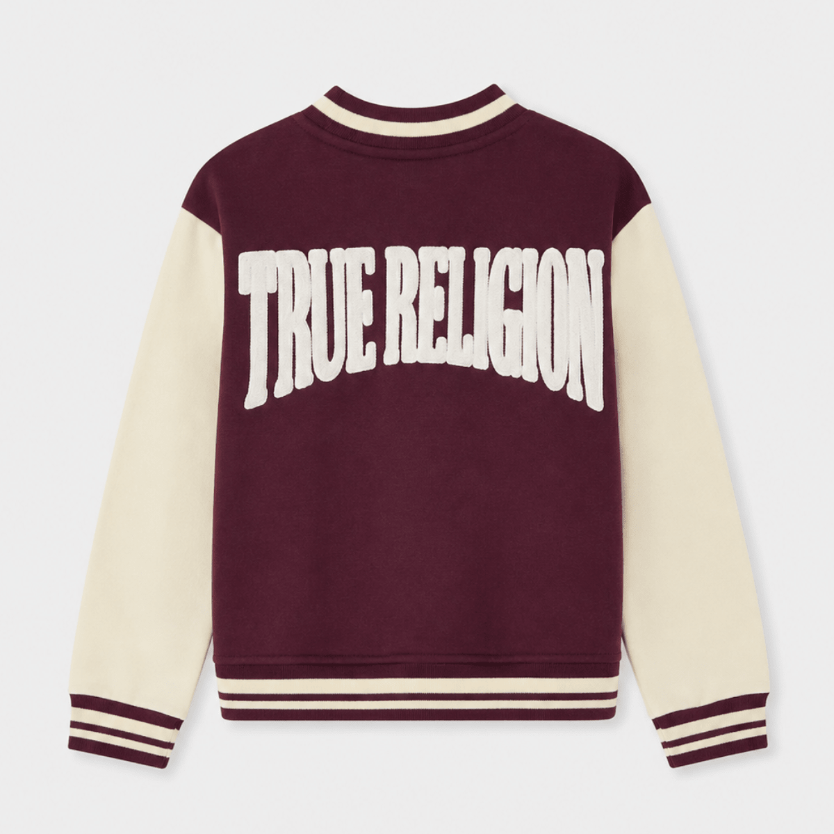 Girls Plum True Religion Varsity Jacket from You Know Who's